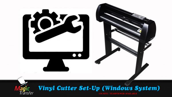 Service- Vinyl Cutter- Computer Set-Up